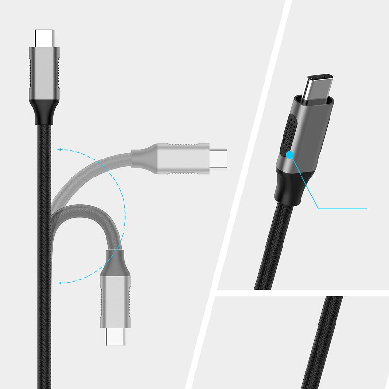 کابل تبدیل USB-C به DisplayPort طول 1.8 متر