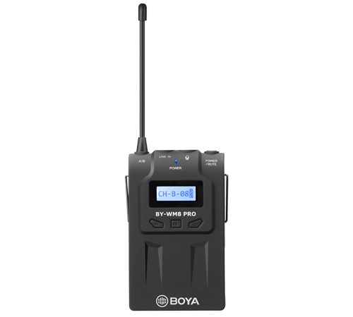 قیمت بویا میکروفون قیمت بویا میکروفون BOYA-WM8 PRO K2 BY-WM8 PRO K2 گارانتی بویا ایران میکروفون بویا میکروفون دو مخاطب بویا