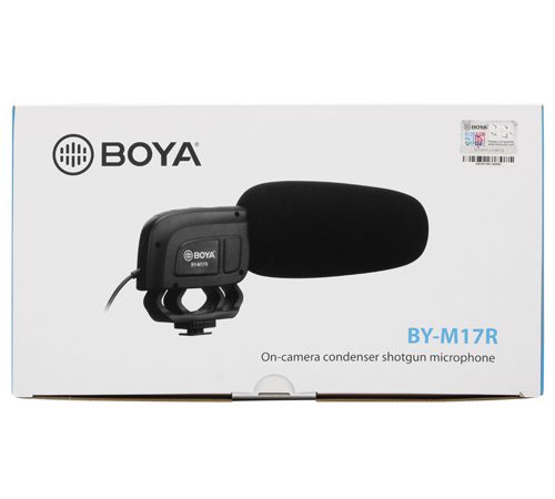 قیمت بویا میکروفون قیمت بویا میکروفون BOYA-M17R BY-M17R گارانتی بویاایران میکروفون BY-M17R میکروفون بویا میکروفون بویا M17R میکروفون شاتگان میکروفون شاتگان بویا