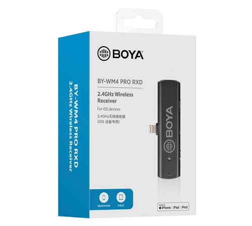 قیمت بویا میکروفون قیمت بویا میکروفون BOYA BOYAIRAN BY-WM4 PRO RXD بویا