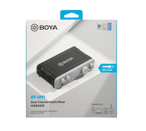 قیمت بویا میکروفون قیمت بویا میکروفون Audio Adapter BOYA boya-am1 BOYAIRAN by-am1 بویا میکسر صوتی بویا