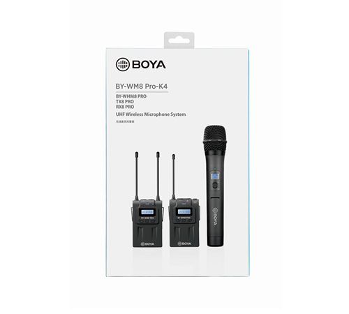 قیمت بویا میکروفون قیمت بویا میکروفون BOYA BOYAIRAN BY-WM8PRO-K4 WM8 PRO K4 بویا میکروفون بویا میکروفون بی سیم بویا