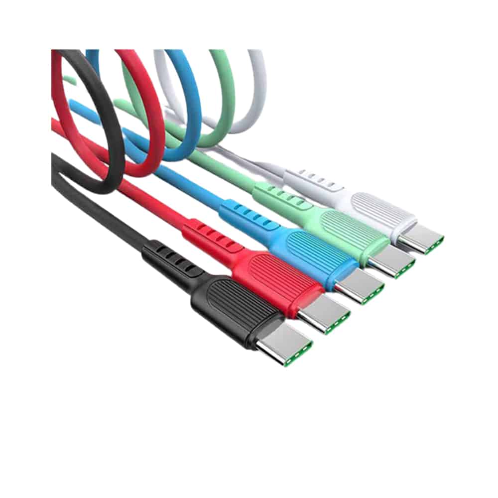 کابل تبدیل USB به USB-C پرووان مدل PCC290 طول 1 متر قیمت پرووان لوازم جانبی ProOne پرووان قیمت لوازم جانبی ProOne کابل و دانگل