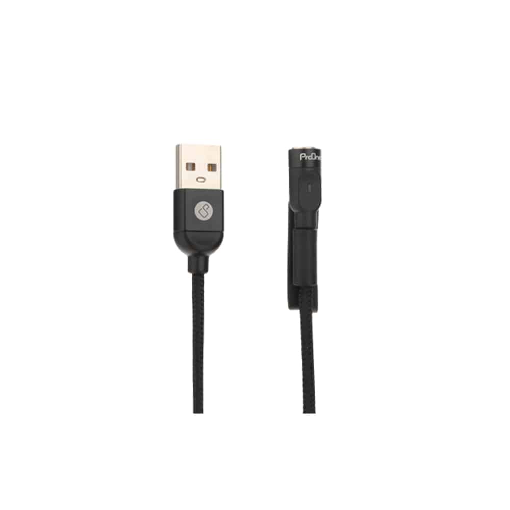 کابل تبدیل مغناطیسی USB به USB-C و لایتنینگ پرووان مدل PCC260 طول 1 متر قیمت پرووان لوازم جانبی ProOne پرووان قیمت لوازم جانبی ProOne کابل و دانگل