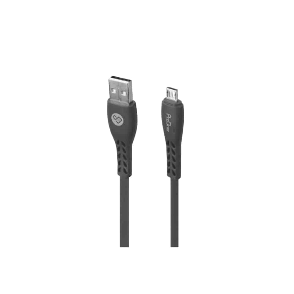 کابل تبدیل USB به microUSB پرووان مدل PCC245M طول 1 متر قیمت پرووان لوازم جانبی ProOne پرووان قیمت لوازم جانبی ProOne کابل و دانگل