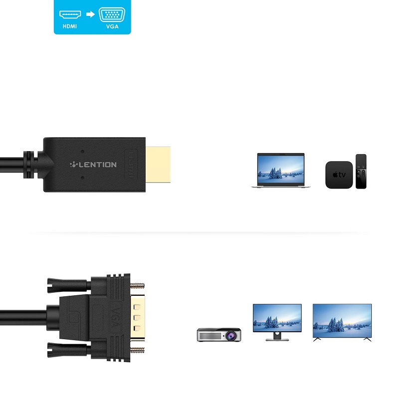 قیمت کابل تبدیل HDMI به VGA طول 1.8 متر دیجیکالا و قیمت ترب مبدل HDMI به VGA