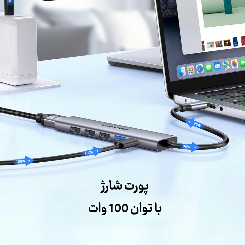 قیمت هاب 6 پورت CH17 USB-C دیجیکالا و قیمت ترب هاب 6 پورت CH17 USB-C