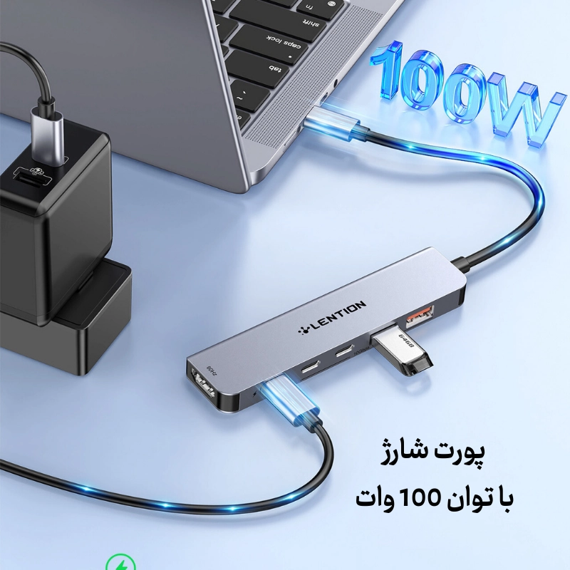 قیمت هاب 6 پورت CE37 USB C دیجیکالا و قیمت ترب هاب 6 پورت CE37 USB-C