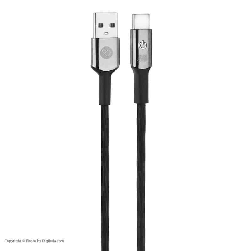 کابل شارژ USB به USB-C پرووان مدل PCC380C