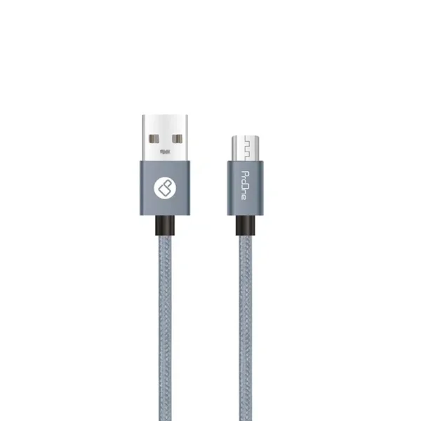 ProOne PCC195 2m USB To MicroUSB Cable قیمت پرووان لوازم جانبی ProOne پرووان قیمت لوازم جانبی ProOne کابل و دانگل