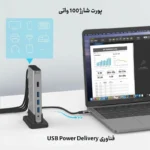 قیمت داک استیشن یونیورسال ۱۰ پورت | D53s دیجیکالا و قیمت ترب