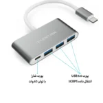 قیمت هاب 4 پورت C13SE USB C دیجیکالا و قیمت ترب