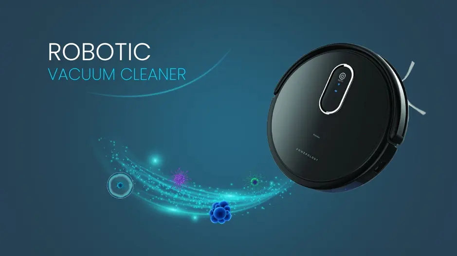 فروش آنلاین قیمت ارازن جارو شارژی رباتیک هوشمند پاورولوژی Powerology Smart Robotic Vacuum Cleaner  | 