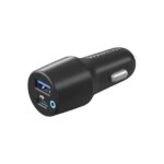 قیمت شارژر فندکی 53 وات پاورولوژی Powerology Car Charger with Cable 53W PCCSR005 /