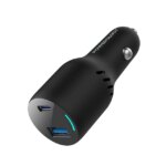 قیمت شارژر فندکی 83 وات پاورولوژی Powerology 65W Dual Ports Car Charger PCCSR013 /