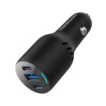 قیمت شارژر فندکی 85 وات پاورولوژی Powerology 85W Car Charger PCCSR014 /