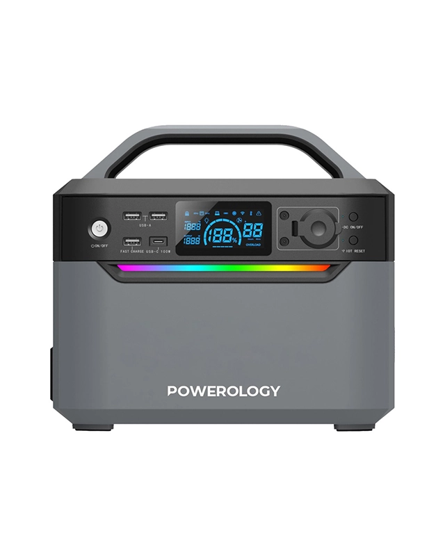 قیمت پاور ژنراتور 600 وات پاورولوژی Powerology 120000mAh Power Generator PPBCHA39 /