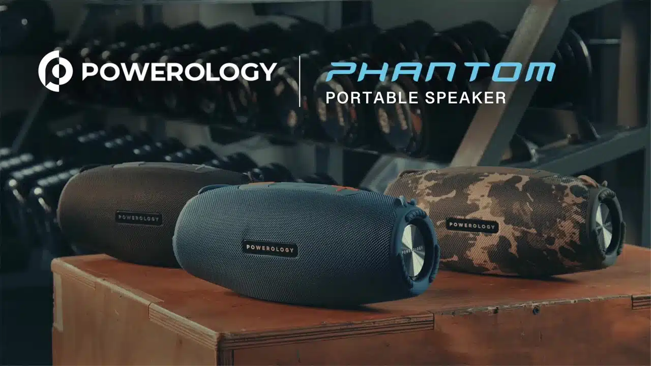 فروش آنلاین قیمت ارازن اسپیکر بلوتوثی 50 وات پاورولوژی Powerology Phantom Portable Bluetooth Speaker | 