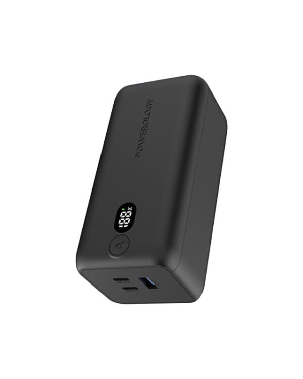 قیمت پاوربانک 20000 میلی آمپر پاورولوژی Powerology 20000mAh 65W Onyx Power Bank PPBCHA19 /