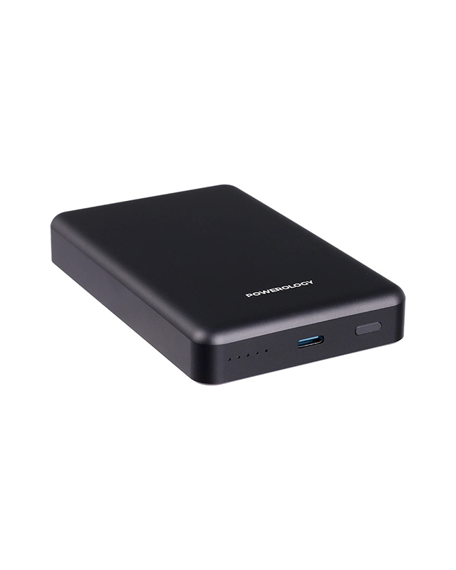 قیمت پاوربانک وایرلس 10000 میلی آمپر پاورولوژی Powerology 10000 mAh Magsafe Powerbank PPBCHA34 /