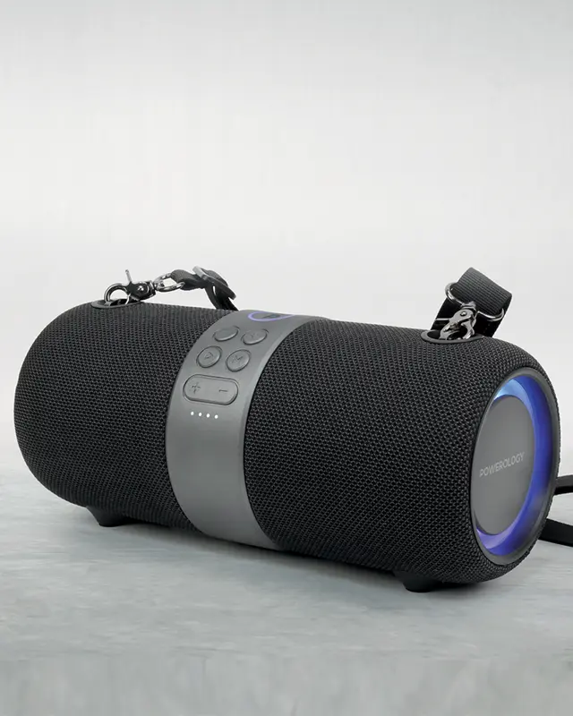 قیمت اسپیکر بلوتوثی 28 وات پاورولوژی Powerology Cypher Portable Stereo Speaker /