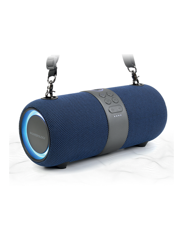 قیمت اسپیکر بلوتوثی 28 وات پاورولوژی Powerology Cypher Portable Stereo Speaker /