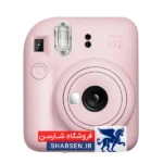 دوربین Instax Mini 12 با طراحی مدرن و کاربری آسان.