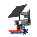 دوربین مداربسته دو لنزه 360 درجه با قابلیت اتصال 4G