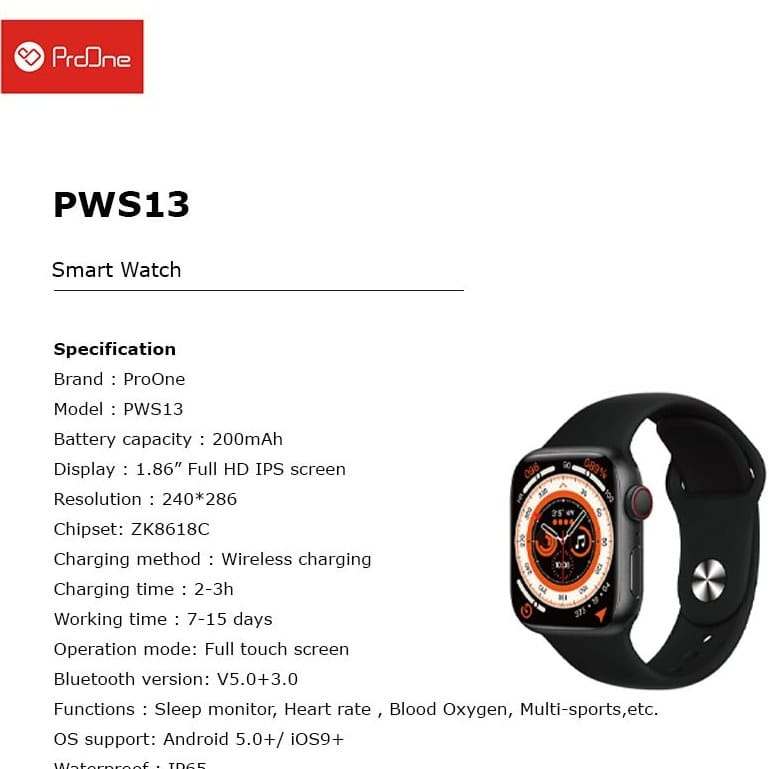 ساعت هوشمند پرووان مدل PWS13 Smart Watch