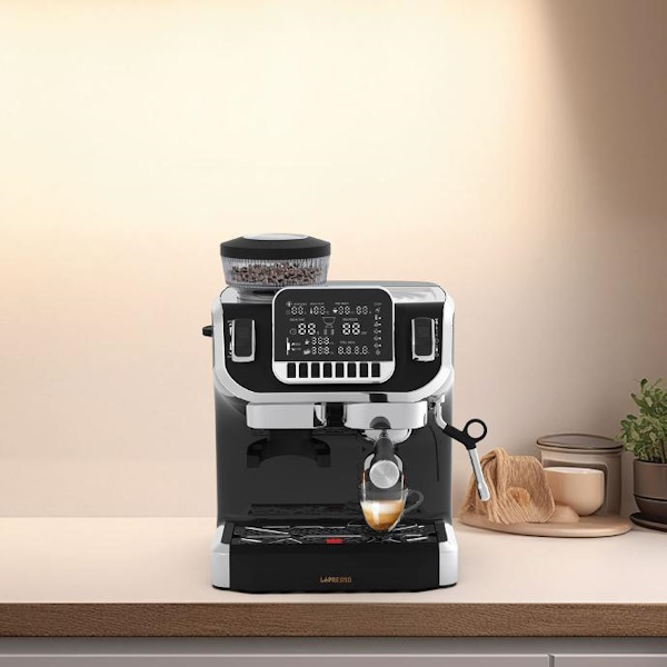 قیمت Lepresso Espresso Coffee Maker with Bean Grinder and LCD Display