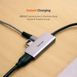 هاب USB-C چندمنظوره پرودو مدل PD-4K31C