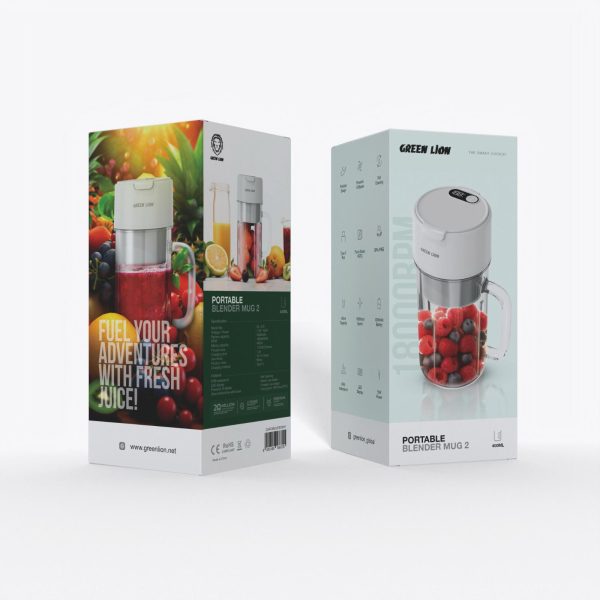 قیمت لیوان مخلوط کن قابل حمل سری 2 گرین Green Portable Blender Mug 2 لیوان مخلوط کن قابل حمل سری 2 گرین Green Portable Blender Mug 2