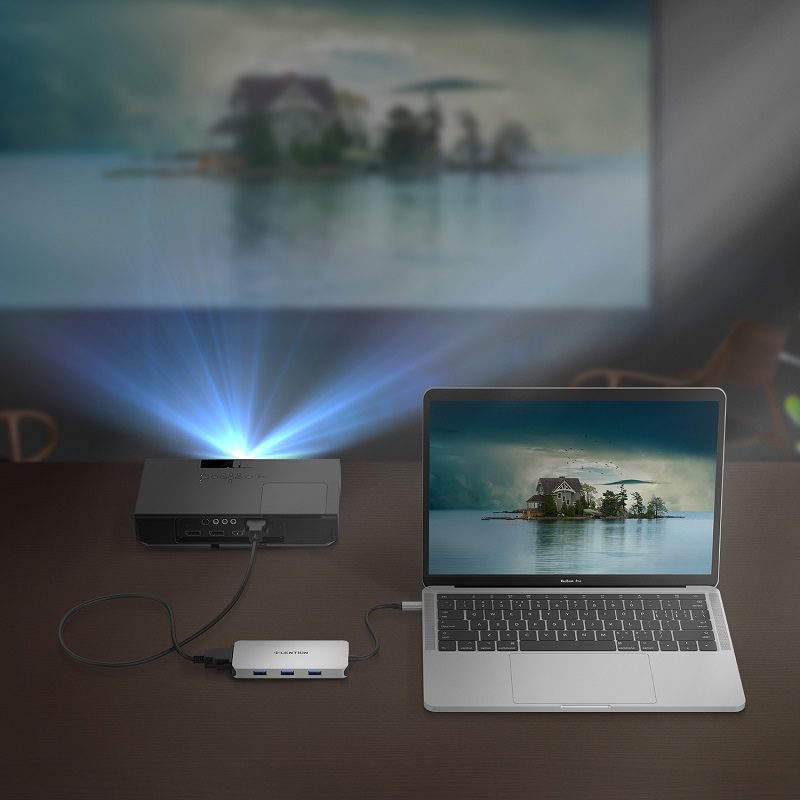 هاب USB-C لنشن CE55