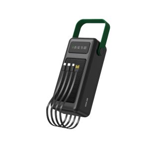 Green Lion Solar Max 50000mAh پاوربانک (مشکی)