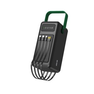 پاوربانک خورشیدی گرین لاین مدل Solar max با ظرفیت 80000 میلی‌آمپر ساعت