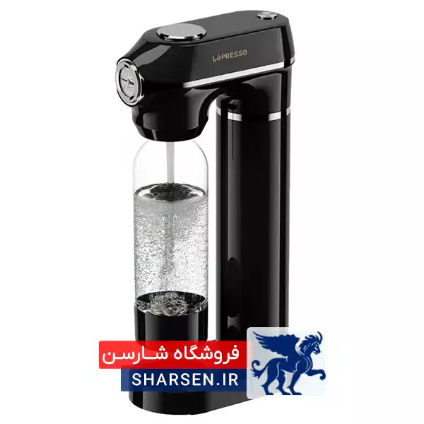 دستگاه سودا ساز لپرسو مدل LePresso Sparkling Water Instant Carbonation Machine LPSWMKBK