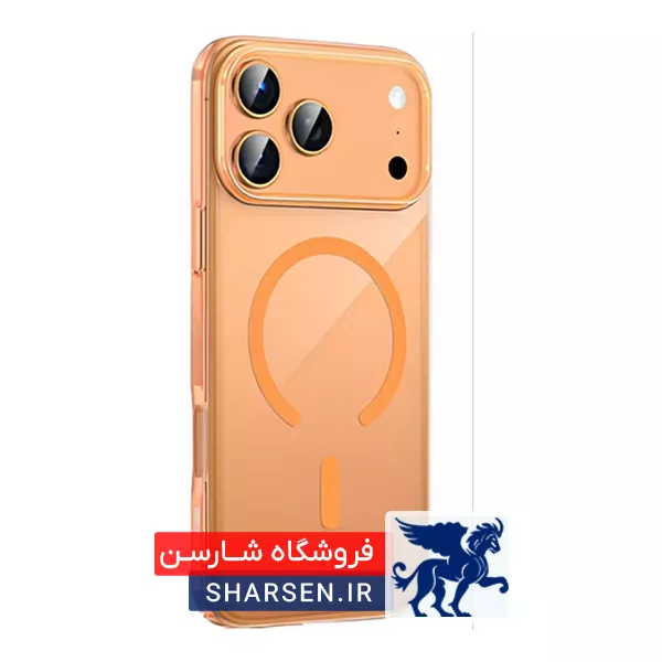 کاور Green Line مدل Magsafe-Delgado مخصوص iPhone 17 Pro Max با طراحی باریک و پشتیبانی کامل از شارژر مگ‌سیف، محافظتی حرفه‌ای و تجربه‌ای بی‌دردسر از شارژ بی‌سیم را فراهم می‌کند.