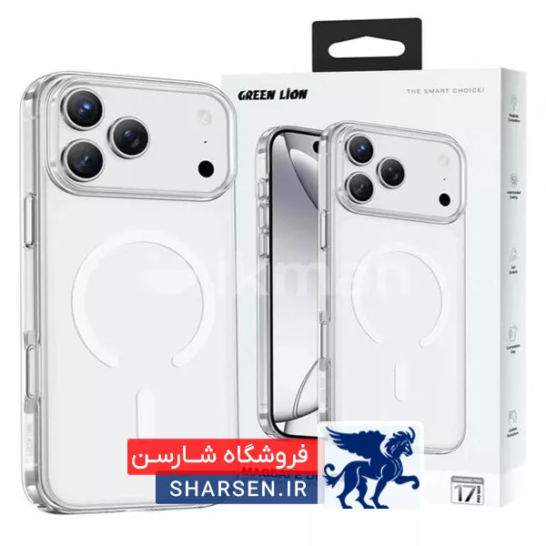 با کاور گرین لاین مدل Magsafe-Delgado، از گوشی iPhone 17 Pro Max خود در برابر آسیب‌های روزمره محافظت کنید و همزمان از قابلیت شارژ بی‌سیم مگ‌سیف بدون نیاز به جدا کردن قاب بهره‌مند شوید.